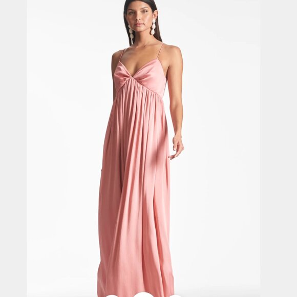 Sachin & Babi Jessica Gown | Size 4 | Pink Bridesmaid Dress - Picture 1 of 7